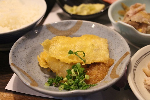 はたご一の湯の料理