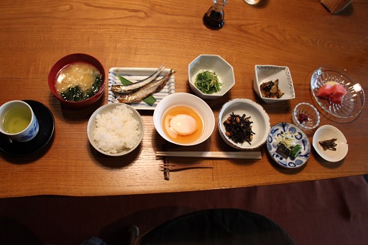 三水館　朝食